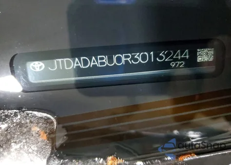 2024 Toyota Prius Le из США, поврежденный, VIN JTDADABU0R3013244